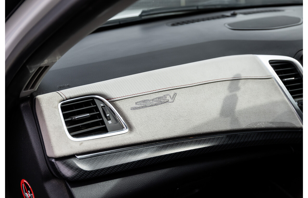 6/2014 Holden VF Commodore SS-V 2d Utility Heron White V8 6.0L - Supercharged
