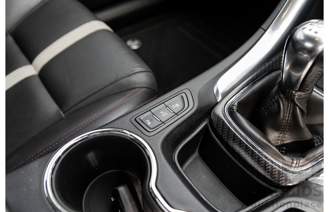 6/2014 Holden VF Commodore SS-V 2d Utility Heron White V8 6.0L - Supercharged