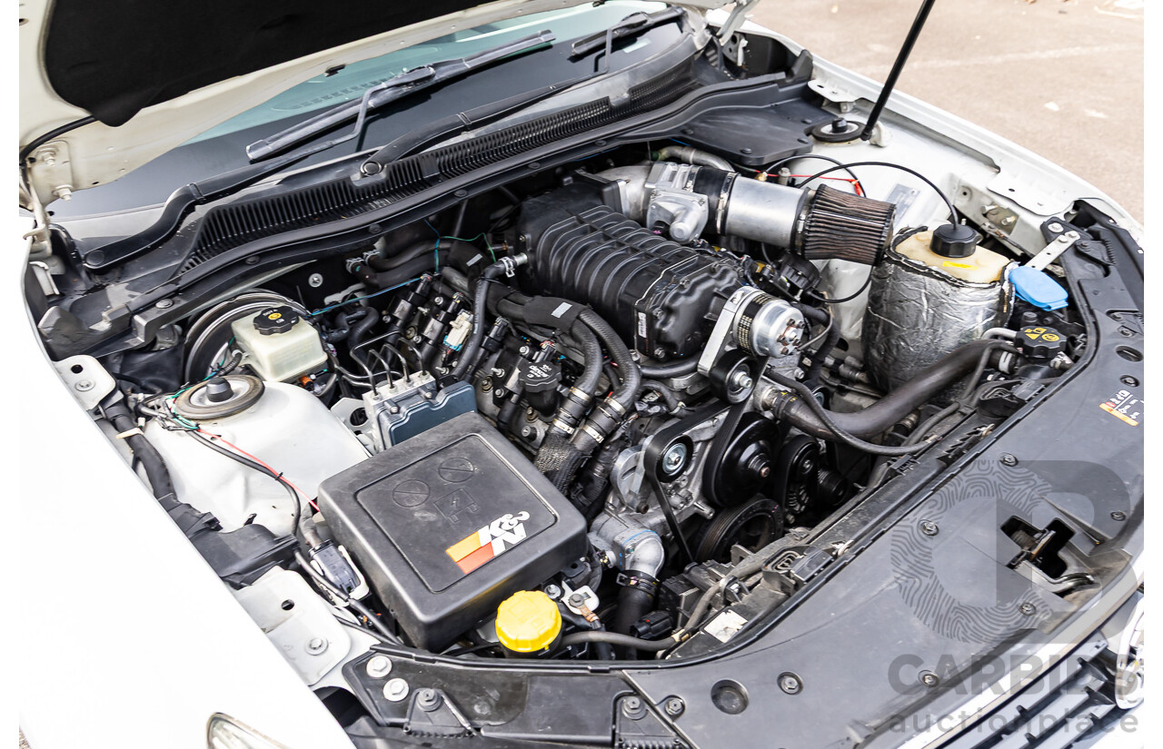 6/2014 Holden VF Commodore SS-V 2d Utility Heron White V8 6.0L - Supercharged