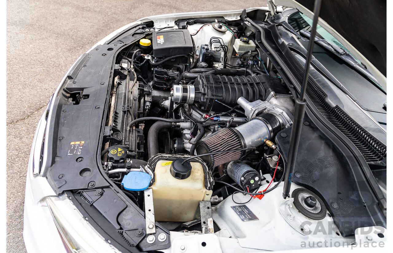 6/2014 Holden VF Commodore SS-V 2d Utility Heron White V8 6.0L - Supercharged