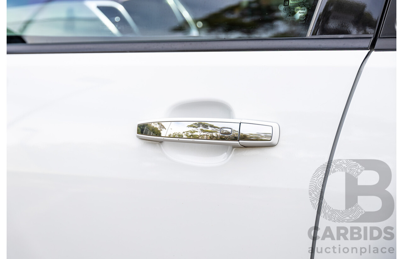 6/2014 Holden VF Commodore SS-V 2d Utility Heron White V8 6.0L - Supercharged