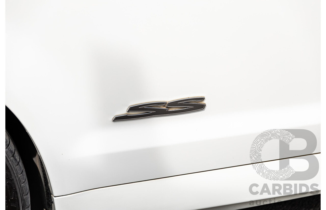 6/2014 Holden VF Commodore SS-V 2d Utility Heron White V8 6.0L - Supercharged