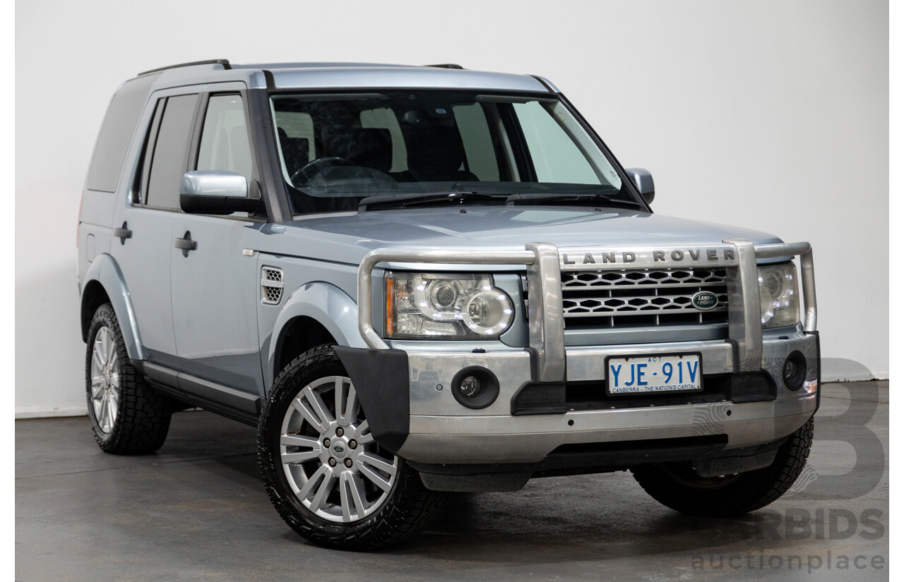 1/2013 Land Rover Discovery 4 3.0 TDV6 (4x4) MY13 4d Wagon Siberian Silver Turbo Diesel 3.0L - 7 Seats