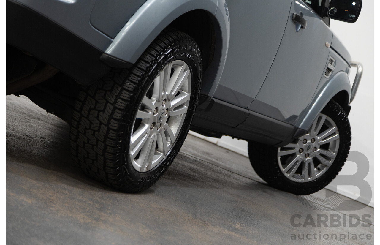 1/2013 Land Rover Discovery 4 3.0 TDV6 (4x4) MY13 4d Wagon Siberian Silver Turbo Diesel 3.0L - 7 Seats