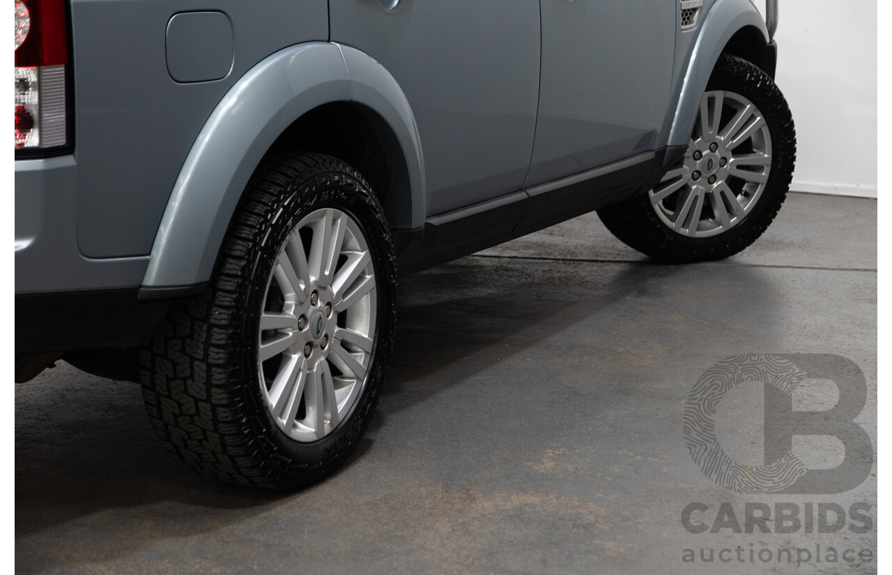 1/2013 Land Rover Discovery 4 3.0 TDV6 (4x4) MY13 4d Wagon Siberian Silver Turbo Diesel 3.0L - 7 Seats