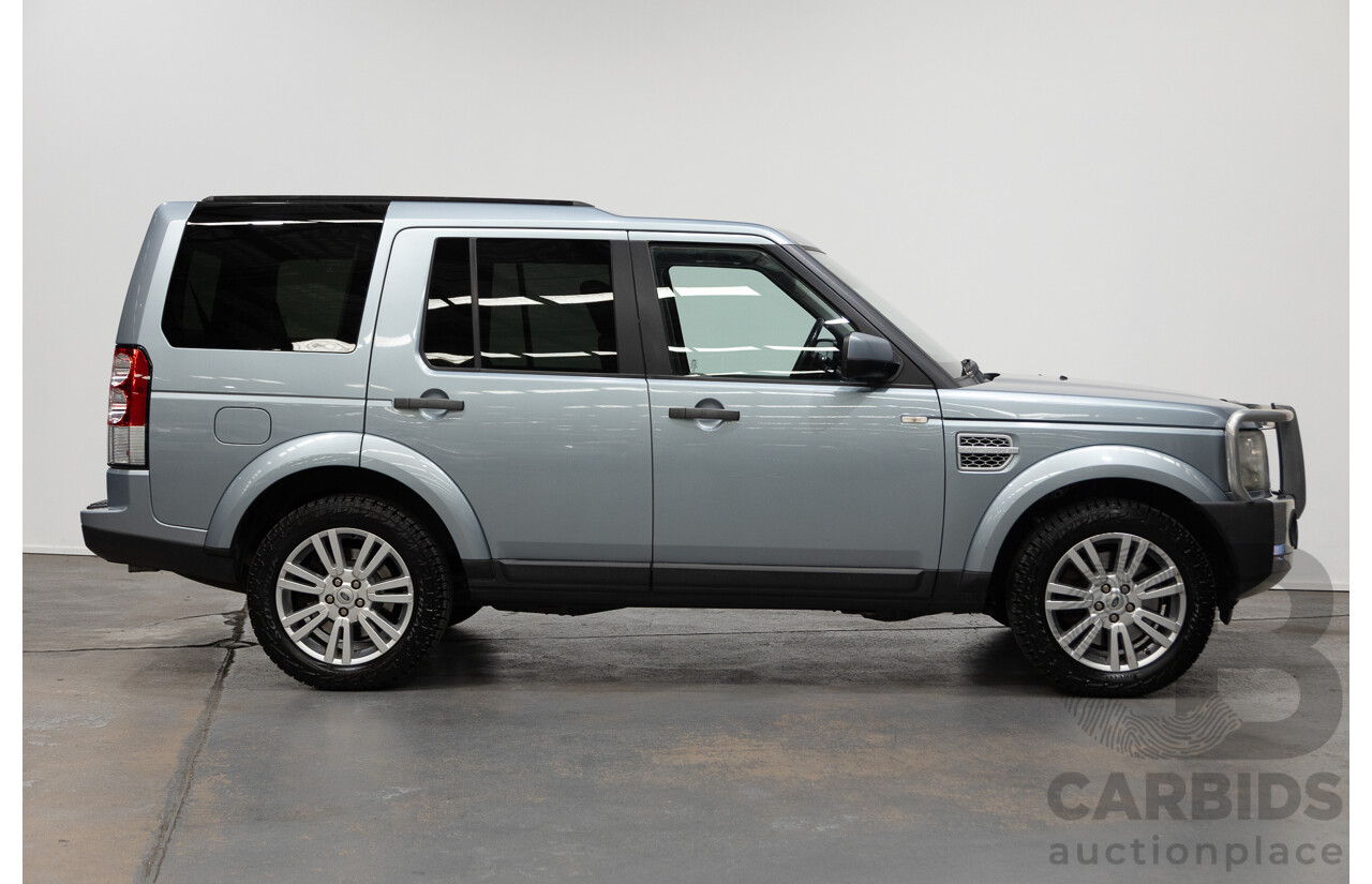 1/2013 Land Rover Discovery 4 3.0 TDV6 (4x4) MY13 4d Wagon Siberian Silver Turbo Diesel 3.0L - 7 Seats