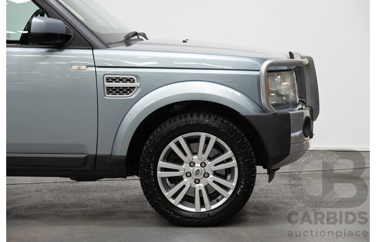 1/2013 Land Rover Discovery 4 3.0 TDV6 (4x4) MY13 4d Wagon Siberian Silver Turbo Diesel 3.0L - 7 Seats