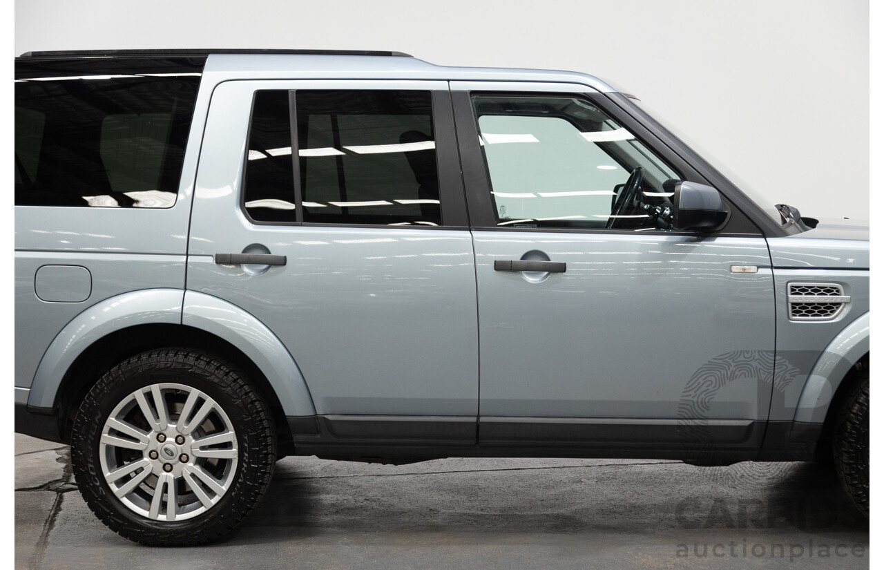 1/2013 Land Rover Discovery 4 3.0 TDV6 (4x4) MY13 4d Wagon Siberian Silver Turbo Diesel 3.0L - 7 Seats