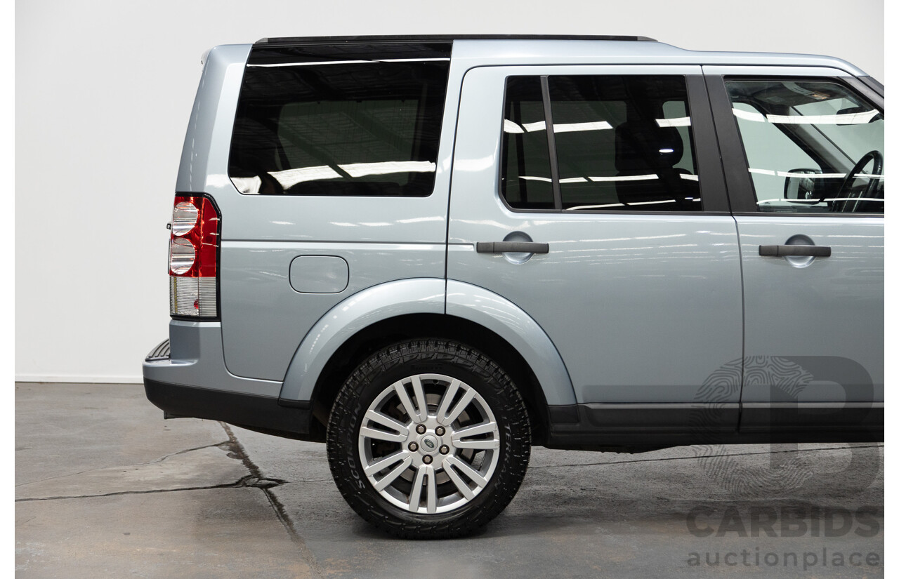 1/2013 Land Rover Discovery 4 3.0 TDV6 (4x4) MY13 4d Wagon Siberian Silver Turbo Diesel 3.0L - 7 Seats