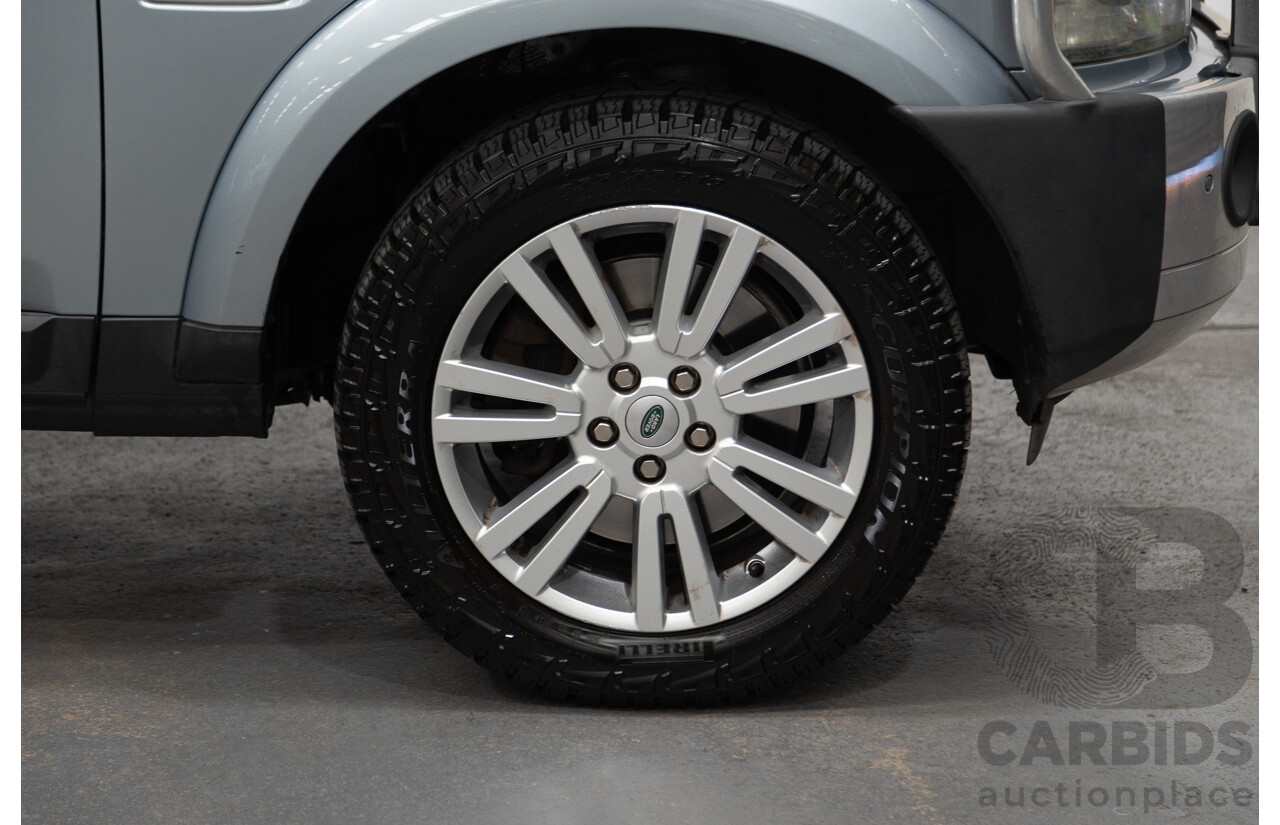 1/2013 Land Rover Discovery 4 3.0 TDV6 (4x4) MY13 4d Wagon Siberian Silver Turbo Diesel 3.0L - 7 Seats