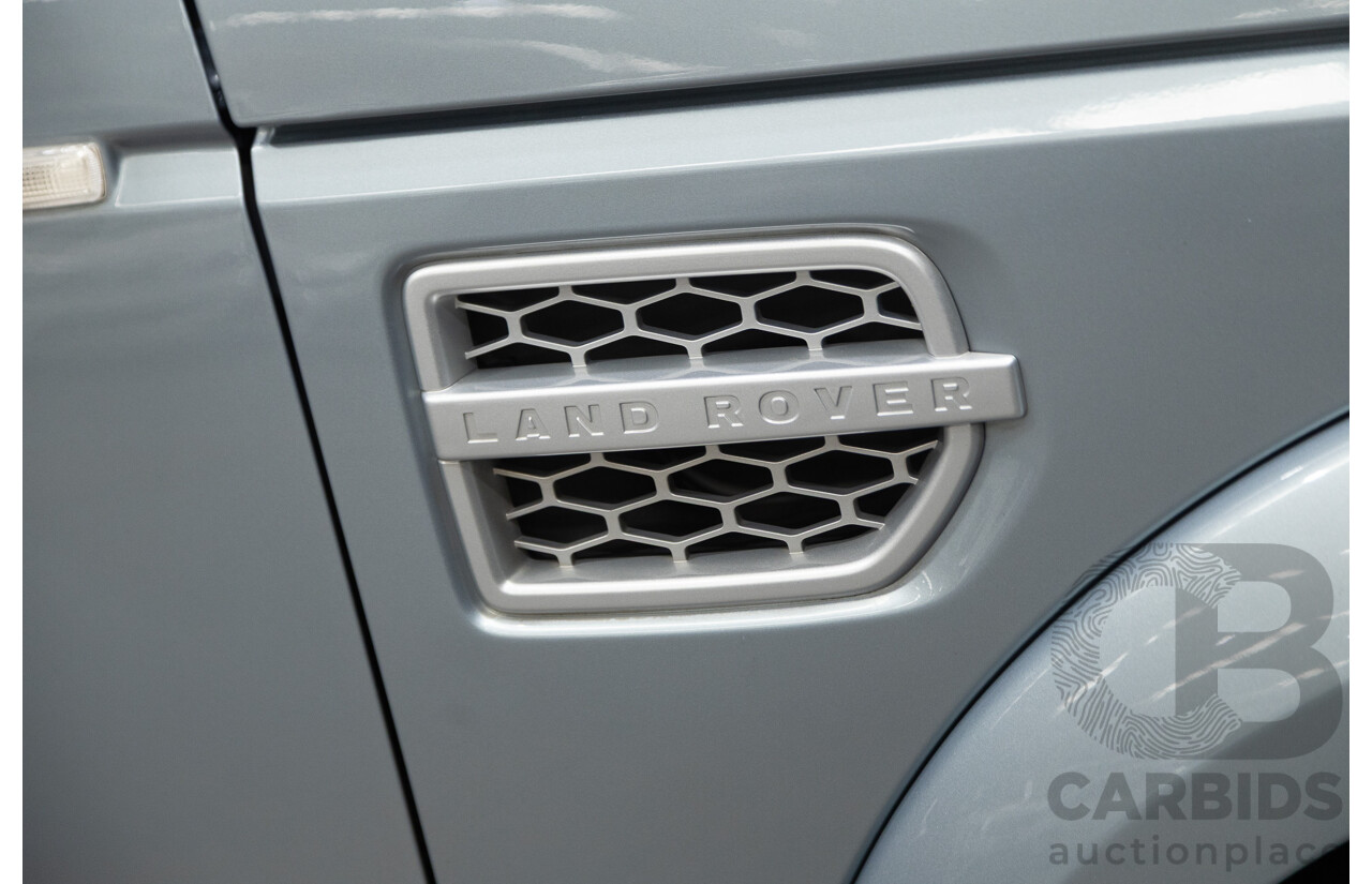 1/2013 Land Rover Discovery 4 3.0 TDV6 (4x4) MY13 4d Wagon Siberian Silver Turbo Diesel 3.0L - 7 Seats