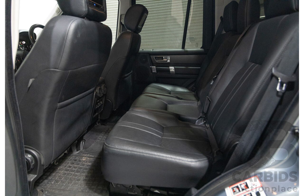 1/2013 Land Rover Discovery 4 3.0 TDV6 (4x4) MY13 4d Wagon Siberian Silver Turbo Diesel 3.0L - 7 Seats