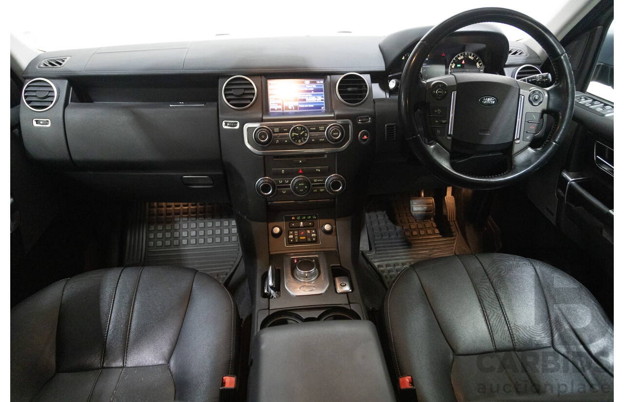 1/2013 Land Rover Discovery 4 3.0 TDV6 (4x4) MY13 4d Wagon Siberian Silver Turbo Diesel 3.0L - 7 Seats