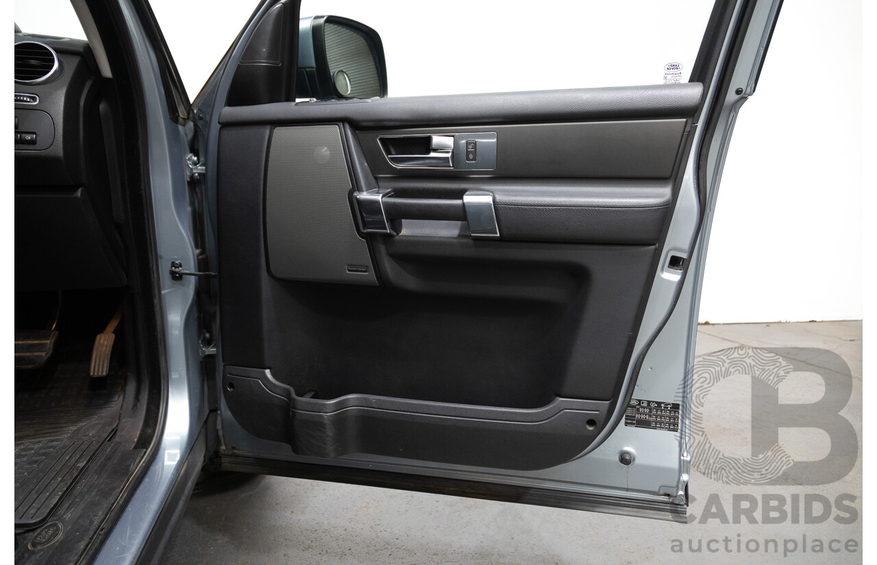 1/2013 Land Rover Discovery 4 3.0 TDV6 (4x4) MY13 4d Wagon Siberian Silver Turbo Diesel 3.0L - 7 Seats