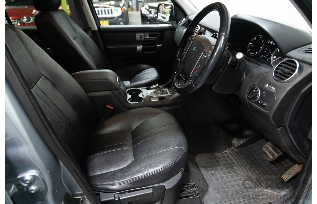 1/2013 Land Rover Discovery 4 3.0 TDV6 (4x4) MY13 4d Wagon Siberian Silver Turbo Diesel 3.0L - 7 Seats