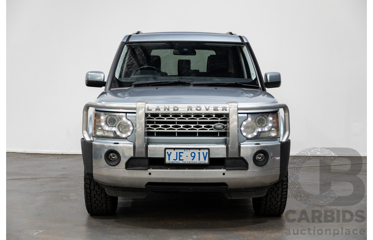 1/2013 Land Rover Discovery 4 3.0 TDV6 (4x4) MY13 4d Wagon Siberian Silver Turbo Diesel 3.0L - 7 Seats