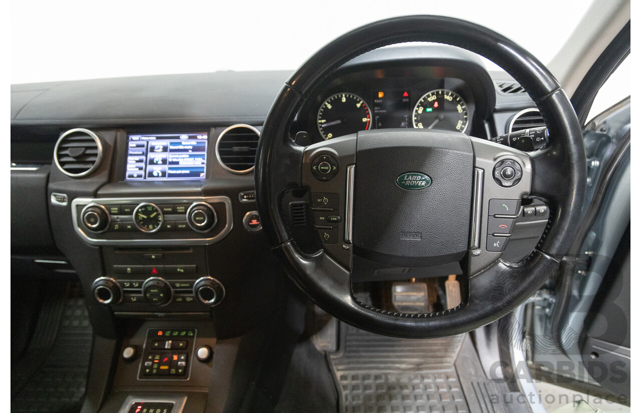 1/2013 Land Rover Discovery 4 3.0 TDV6 (4x4) MY13 4d Wagon Siberian Silver Turbo Diesel 3.0L - 7 Seats