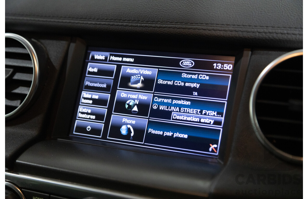 1/2013 Land Rover Discovery 4 3.0 TDV6 (4x4) MY13 4d Wagon Siberian Silver Turbo Diesel 3.0L - 7 Seats