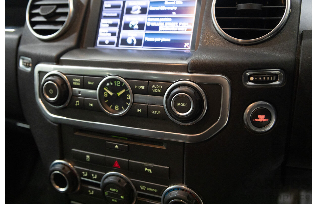 1/2013 Land Rover Discovery 4 3.0 TDV6 (4x4) MY13 4d Wagon Siberian Silver Turbo Diesel 3.0L - 7 Seats