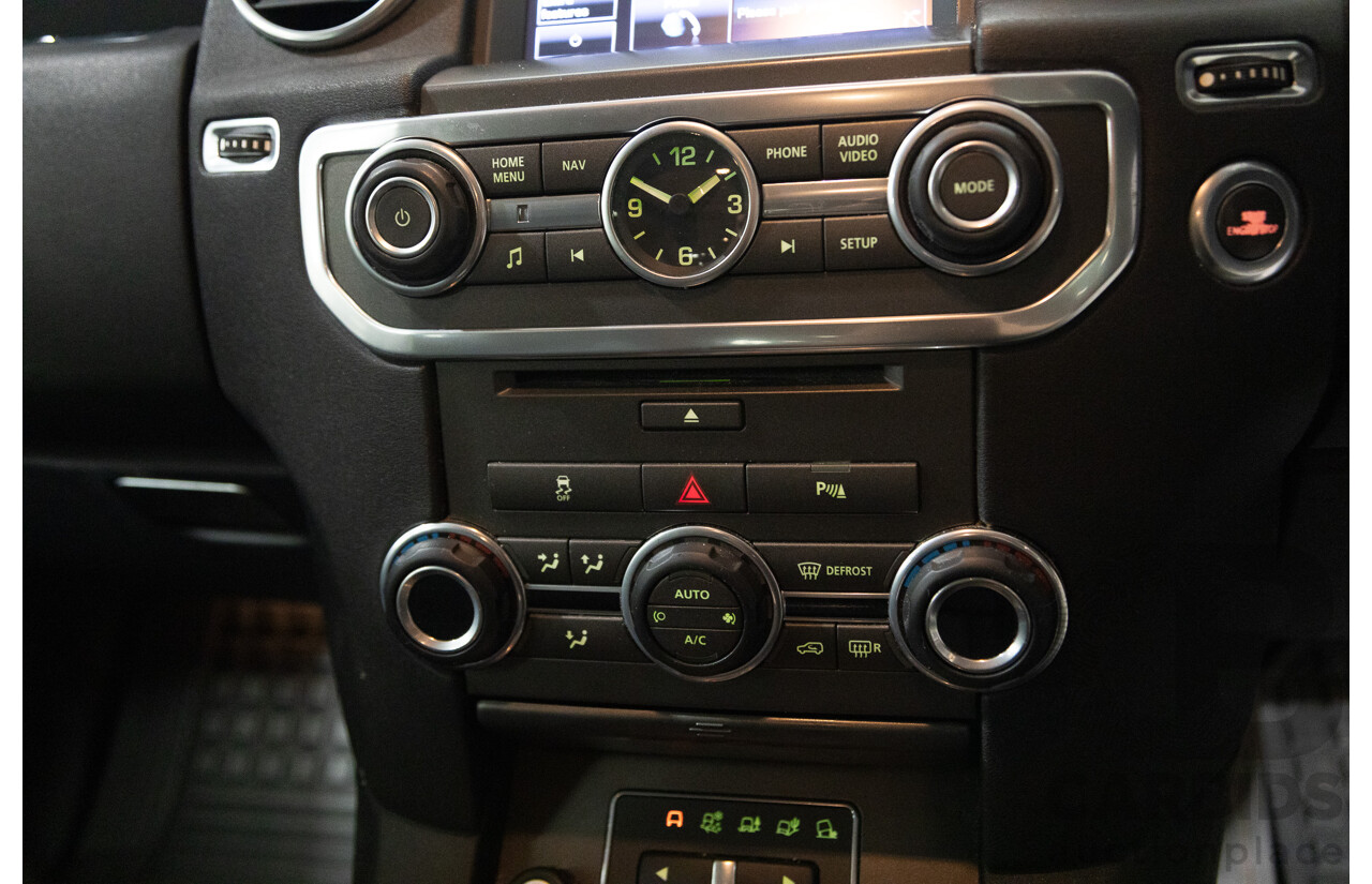 1/2013 Land Rover Discovery 4 3.0 TDV6 (4x4) MY13 4d Wagon Siberian Silver Turbo Diesel 3.0L - 7 Seats