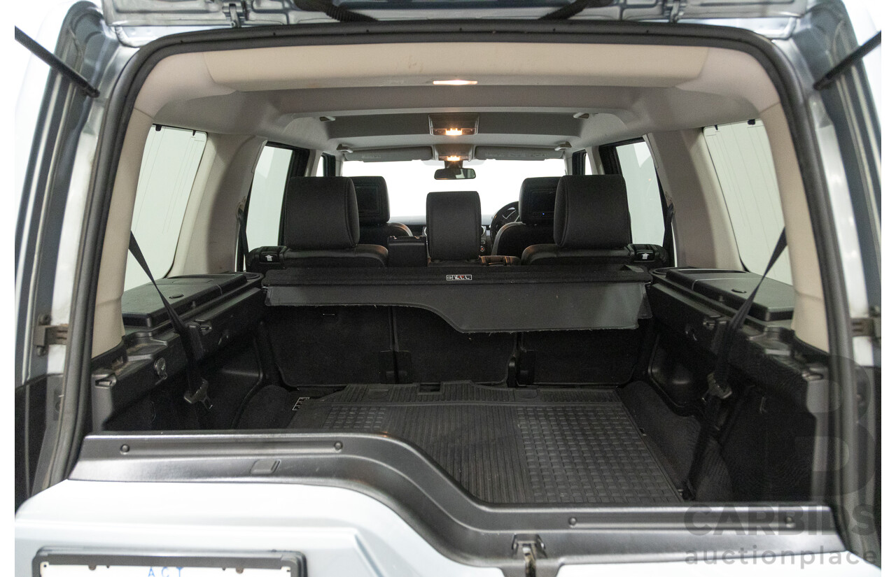 1/2013 Land Rover Discovery 4 3.0 TDV6 (4x4) MY13 4d Wagon Siberian Silver Turbo Diesel 3.0L - 7 Seats