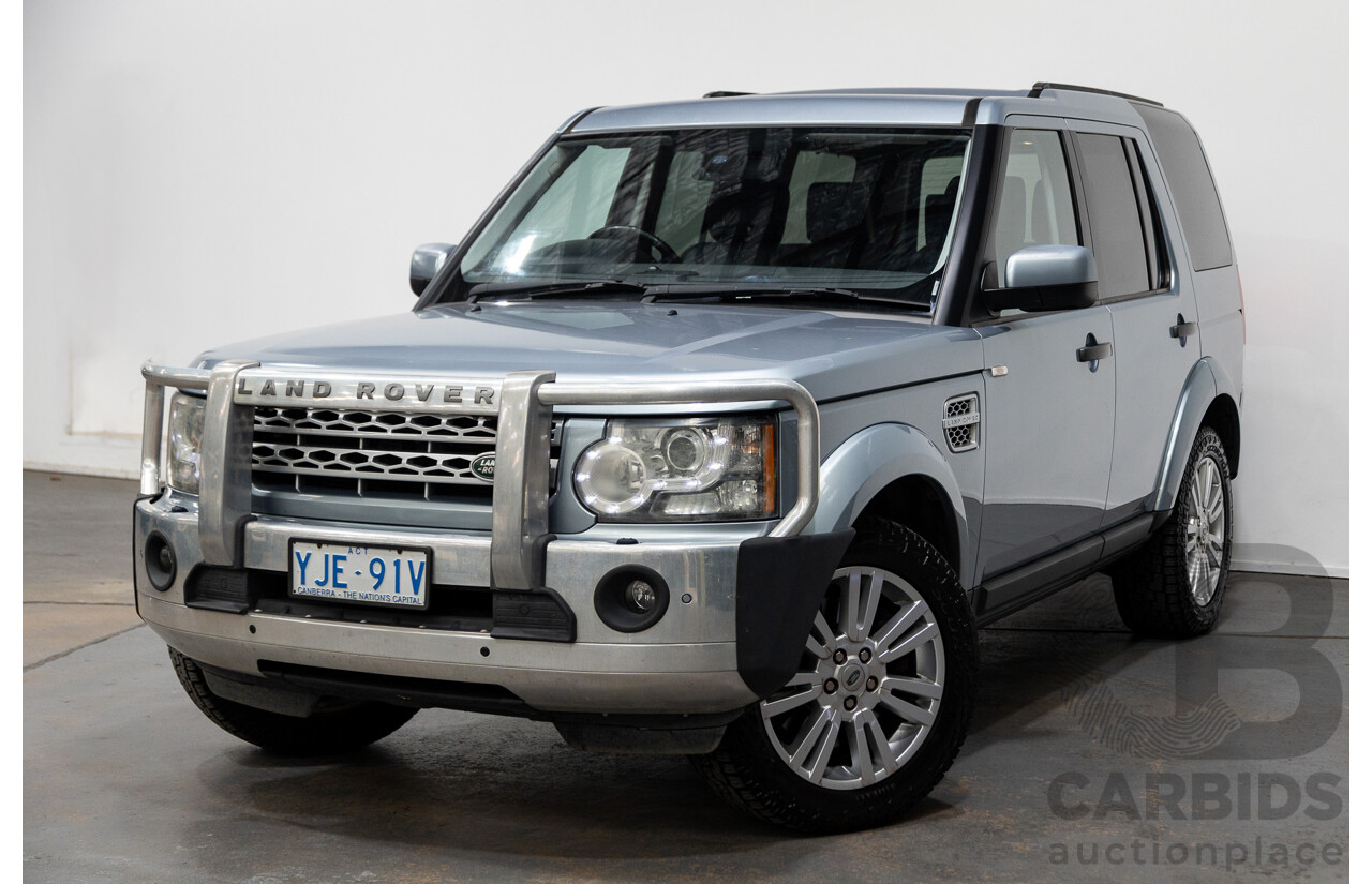 1/2013 Land Rover Discovery 4 3.0 TDV6 (4x4) MY13 4d Wagon Siberian Silver Turbo Diesel 3.0L - 7 Seats