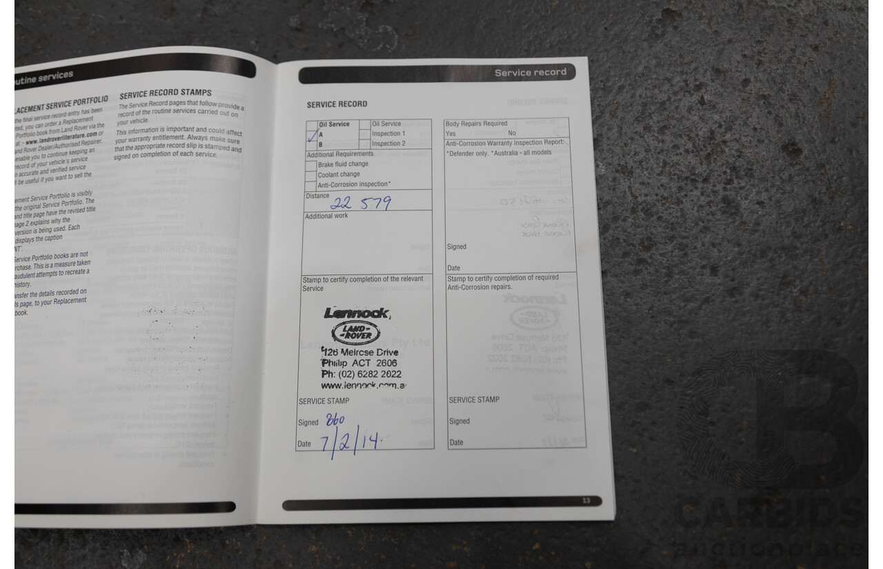 1/2013 Land Rover Discovery 4 3.0 TDV6 (4x4) MY13 4d Wagon Siberian Silver Turbo Diesel 3.0L - 7 Seats