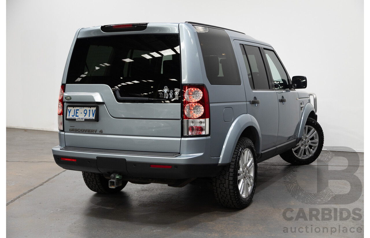 1/2013 Land Rover Discovery 4 3.0 TDV6 (4x4) MY13 4d Wagon Siberian Silver Turbo Diesel 3.0L - 7 Seats