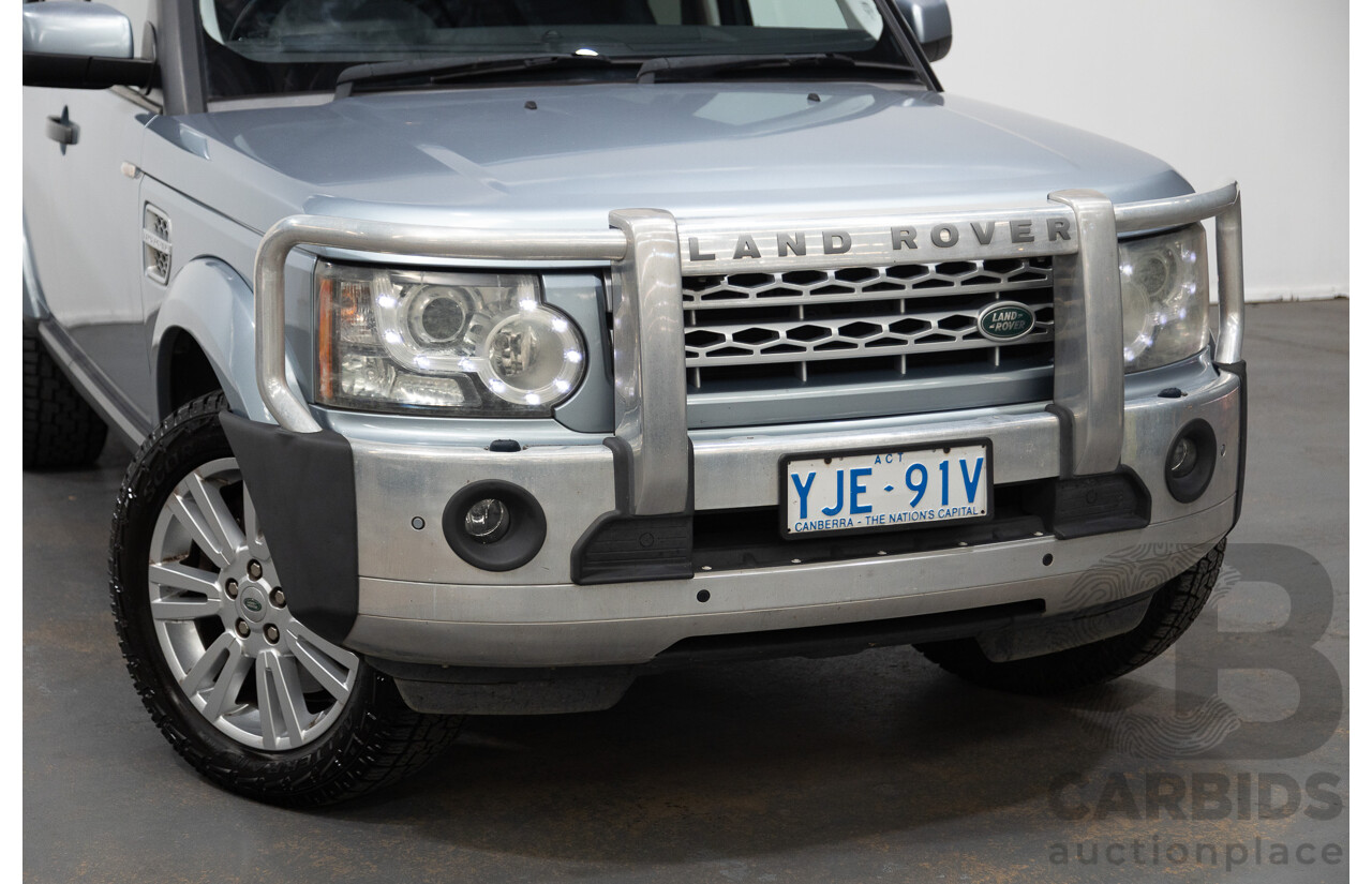 1/2013 Land Rover Discovery 4 3.0 TDV6 (4x4) MY13 4d Wagon Siberian Silver Turbo Diesel 3.0L - 7 Seats