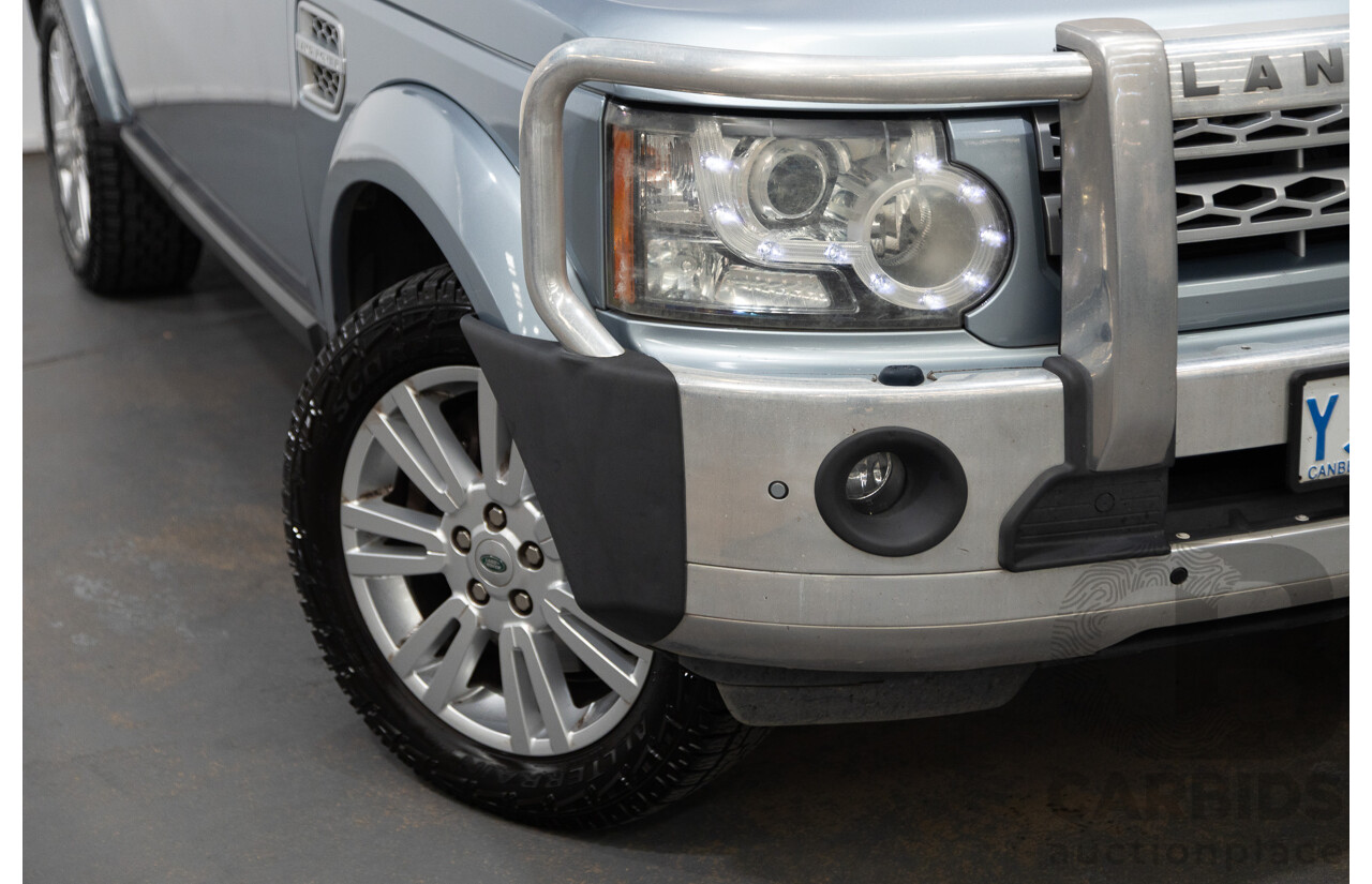 1/2013 Land Rover Discovery 4 3.0 TDV6 (4x4) MY13 4d Wagon Siberian Silver Turbo Diesel 3.0L - 7 Seats