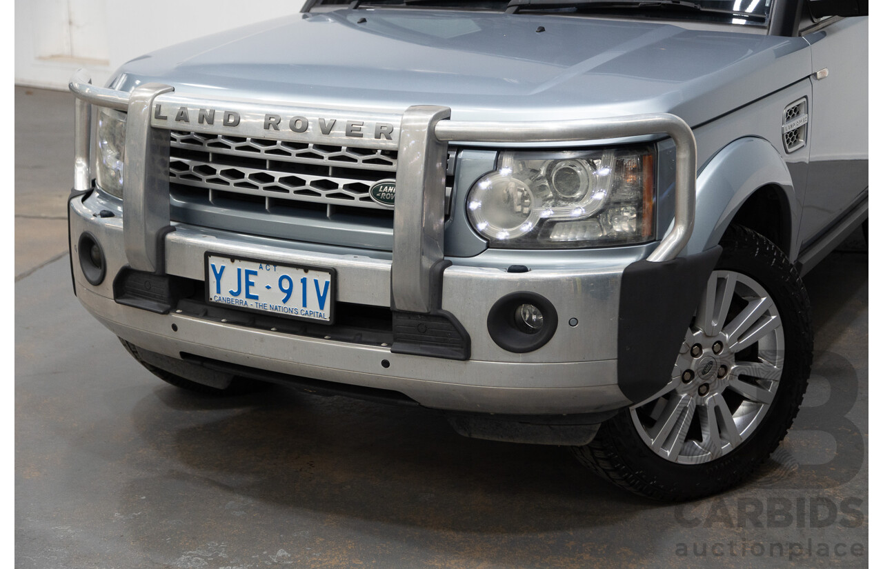 1/2013 Land Rover Discovery 4 3.0 TDV6 (4x4) MY13 4d Wagon Siberian Silver Turbo Diesel 3.0L - 7 Seats