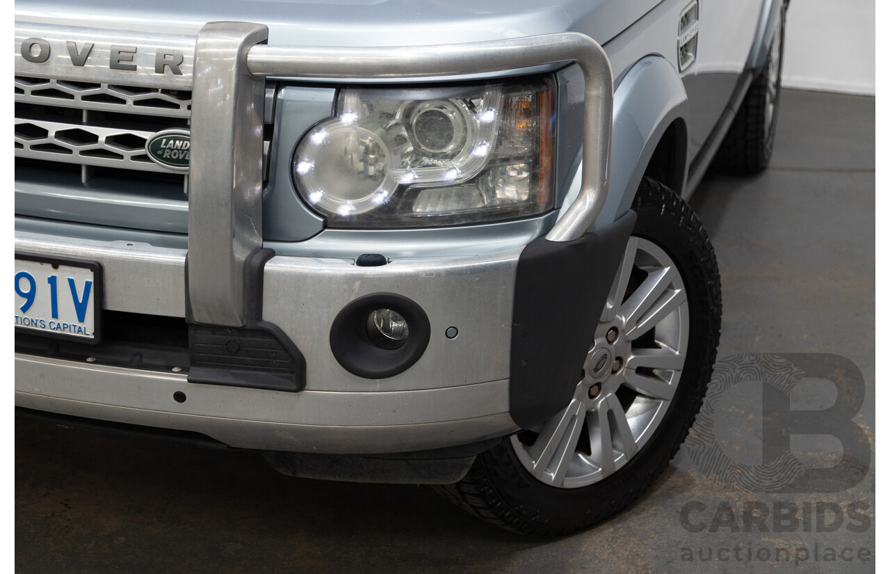 1/2013 Land Rover Discovery 4 3.0 TDV6 (4x4) MY13 4d Wagon Siberian Silver Turbo Diesel 3.0L - 7 Seats