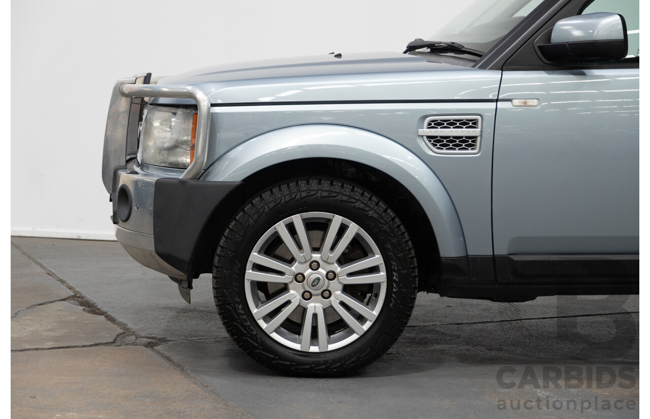 1/2013 Land Rover Discovery 4 3.0 TDV6 (4x4) MY13 4d Wagon Siberian Silver Turbo Diesel 3.0L - 7 Seats