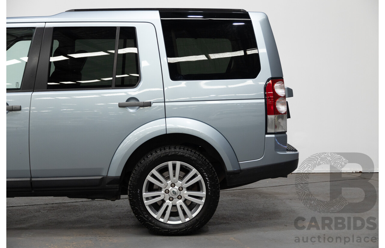 1/2013 Land Rover Discovery 4 3.0 TDV6 (4x4) MY13 4d Wagon Siberian Silver Turbo Diesel 3.0L - 7 Seats