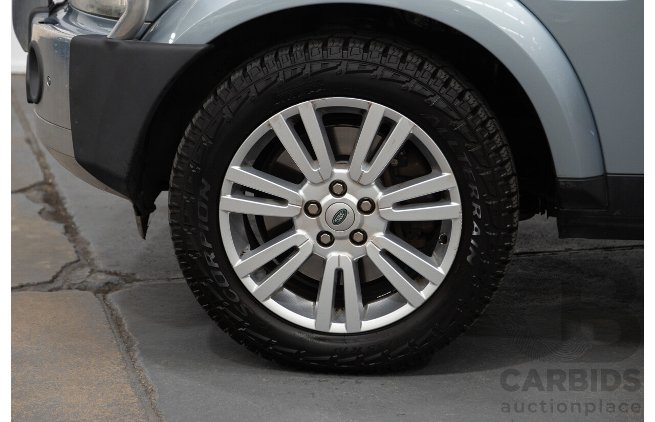 1/2013 Land Rover Discovery 4 3.0 TDV6 (4x4) MY13 4d Wagon Siberian Silver Turbo Diesel 3.0L - 7 Seats