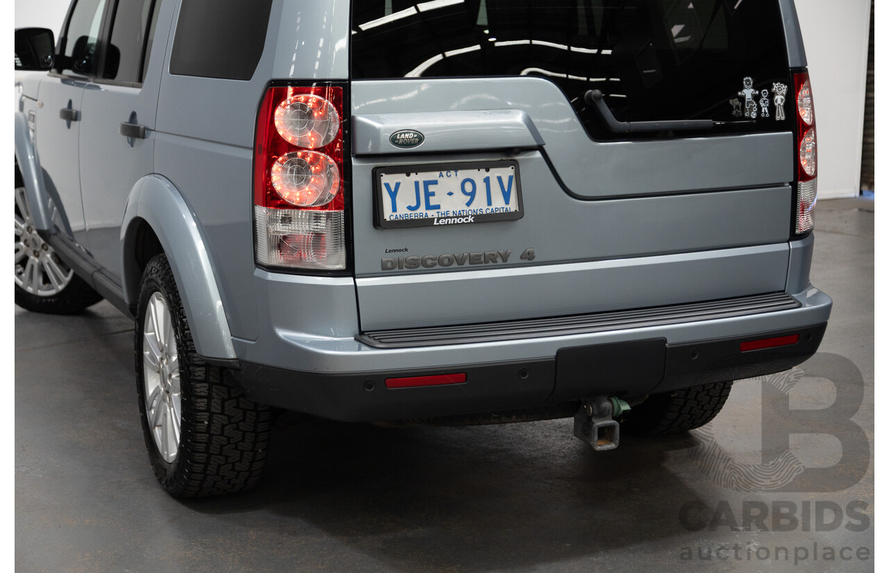 1/2013 Land Rover Discovery 4 3.0 TDV6 (4x4) MY13 4d Wagon Siberian Silver Turbo Diesel 3.0L - 7 Seats