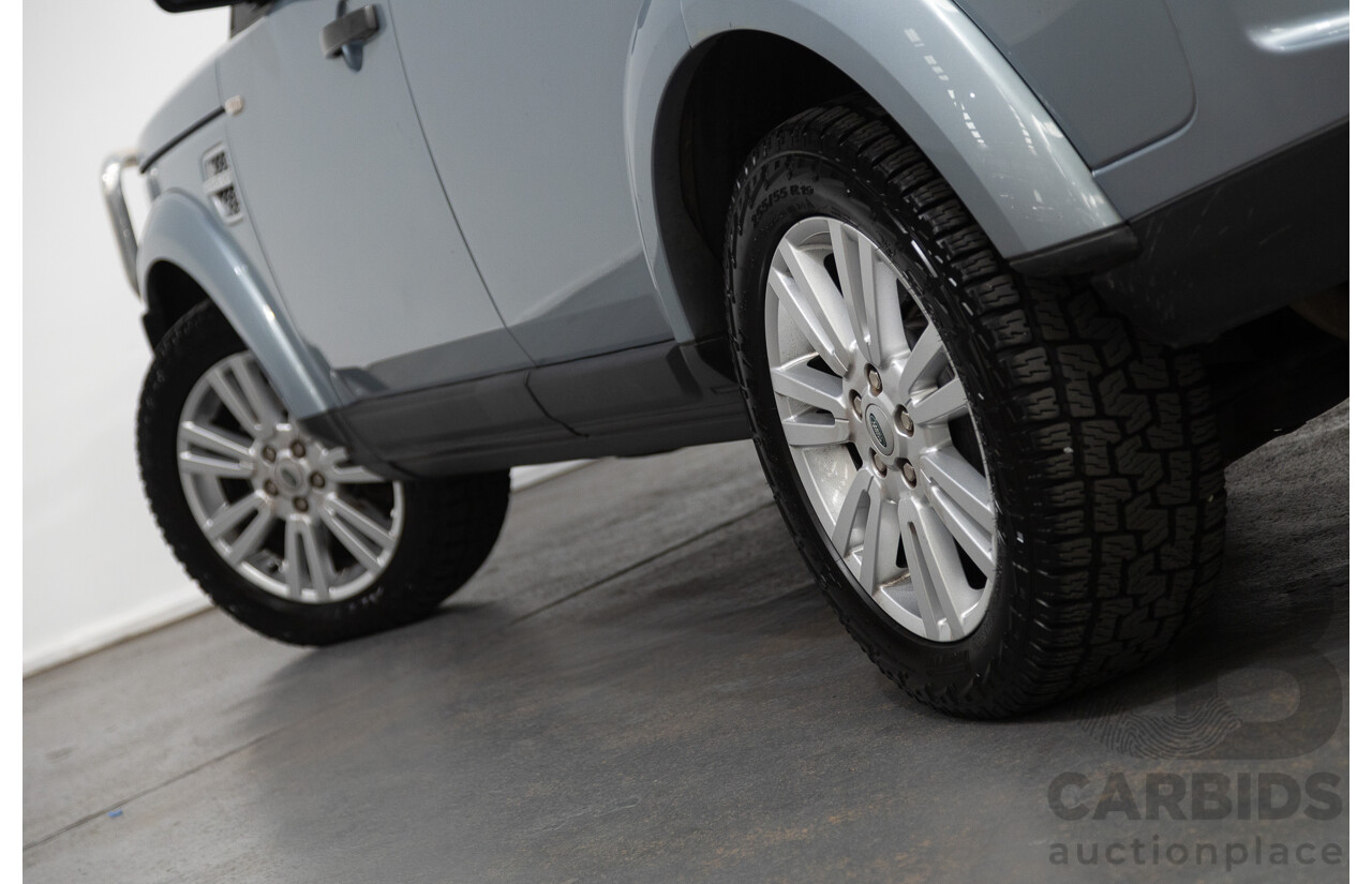 1/2013 Land Rover Discovery 4 3.0 TDV6 (4x4) MY13 4d Wagon Siberian Silver Turbo Diesel 3.0L - 7 Seats