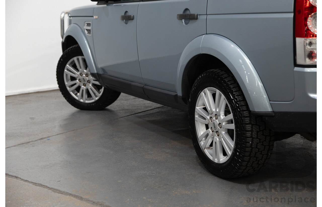 1/2013 Land Rover Discovery 4 3.0 TDV6 (4x4) MY13 4d Wagon Siberian Silver Turbo Diesel 3.0L - 7 Seats