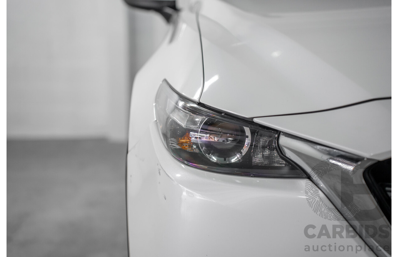 01/2018 Mazda CX-9 Sport (FWD) MY18 4D Wagon Snowflake White Pearl Turbo 2.5L - 7 Seater