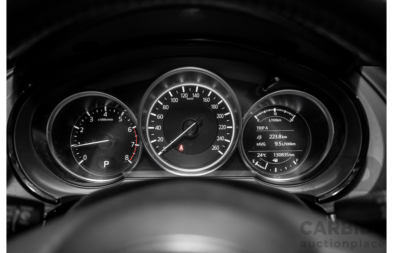 01/2018 Mazda CX-9 Sport (FWD) MY18 4D Wagon Snowflake White Pearl Turbo 2.5L - 7 Seater