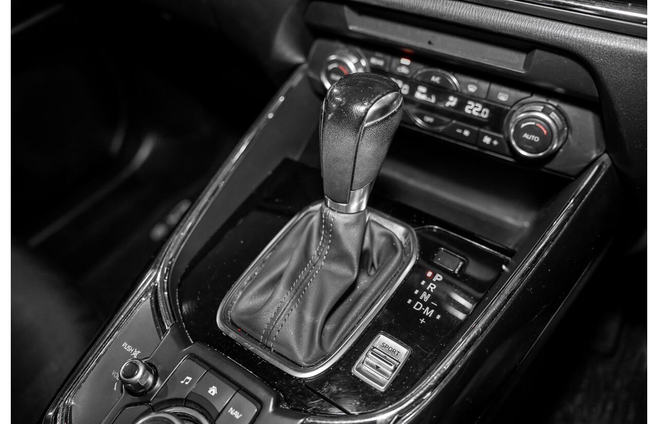 01/2018 Mazda CX-9 Sport (FWD) MY18 4D Wagon Snowflake White Pearl Turbo 2.5L - 7 Seater