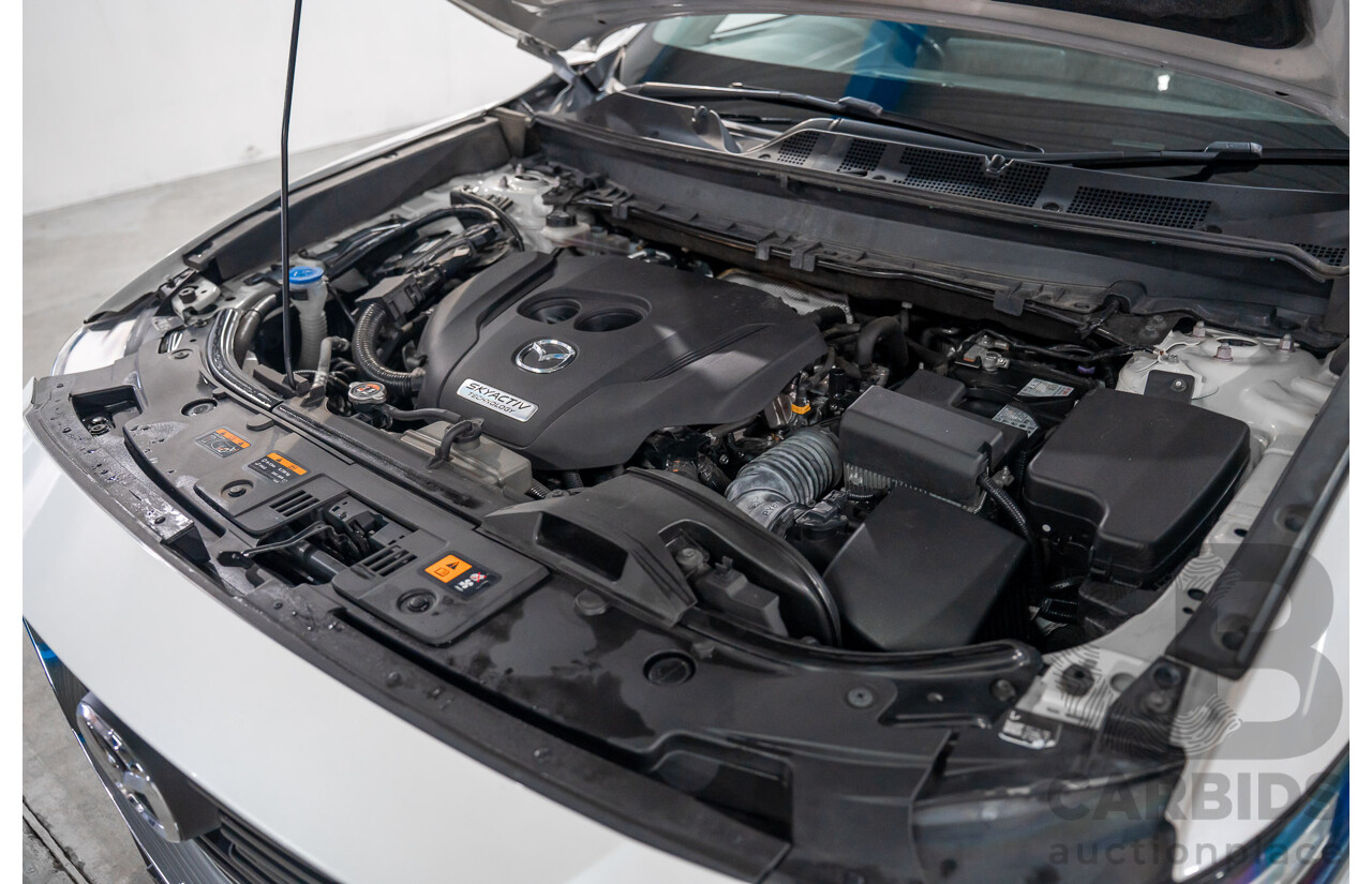 01/2018 Mazda CX-9 Sport (FWD) MY18 4D Wagon Snowflake White Pearl Turbo 2.5L - 7 Seater