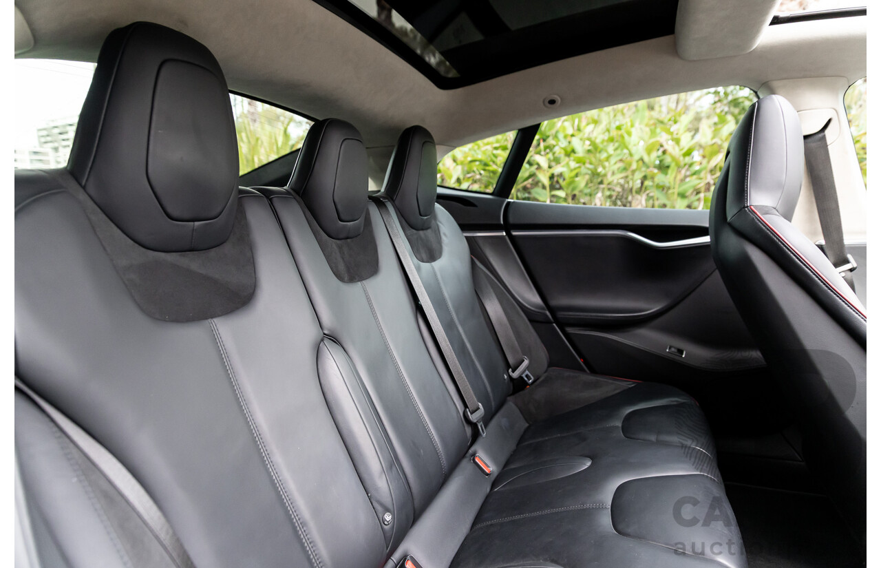 11/2014 Tesla Model S P85+ Performance Plus 4d Hatchback Black Dedicated Electric EV 310kw