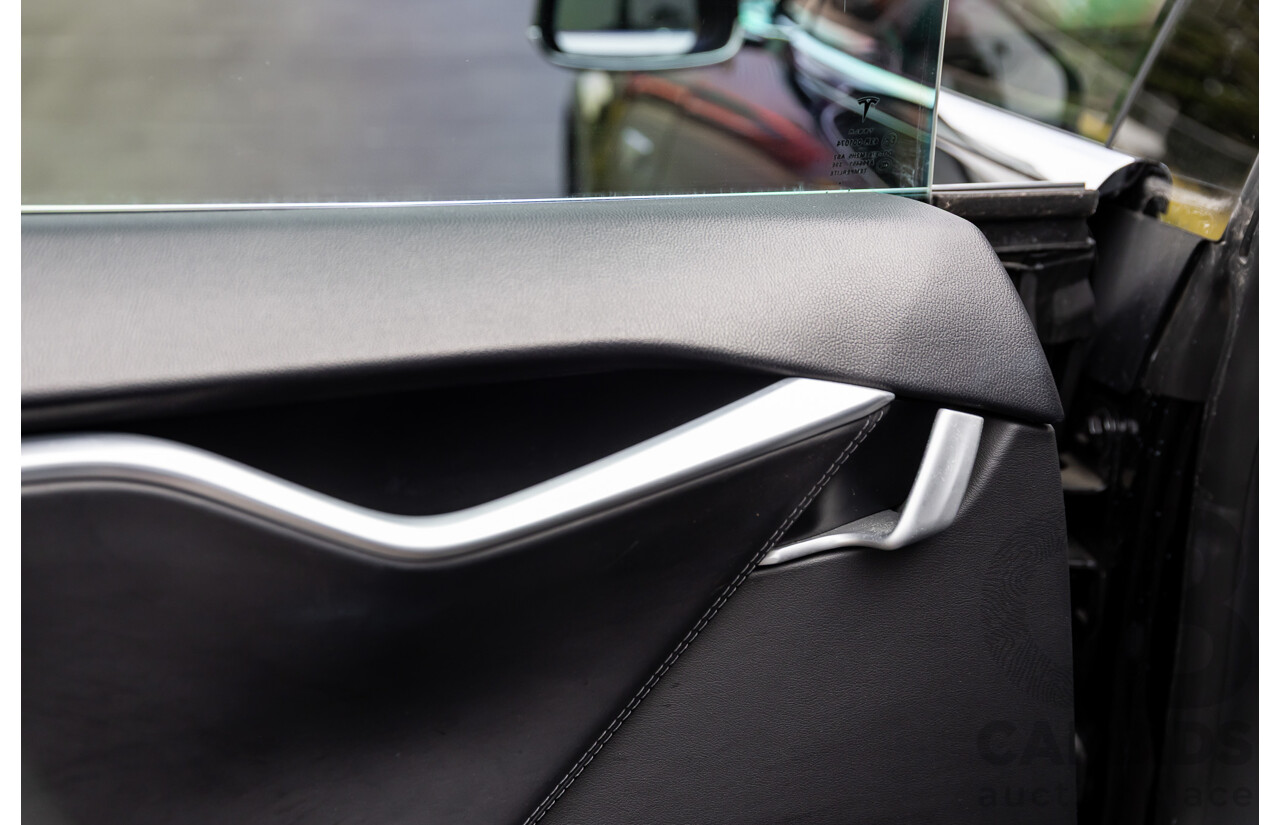 11/2014 Tesla Model S P85+ Performance Plus 4d Hatchback Black Dedicated Electric EV 310kw