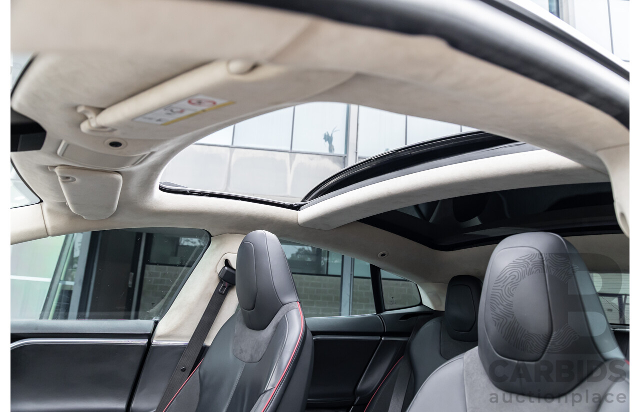 11/2014 Tesla Model S P85+ Performance Plus 4d Hatchback Black Dedicated Electric EV 310kw