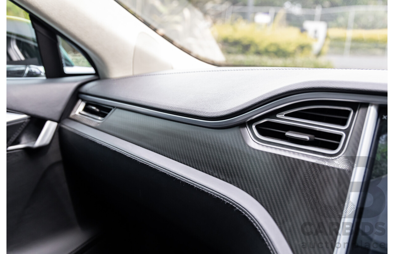 11/2014 Tesla Model S P85+ Performance Plus 4d Hatchback Black Dedicated Electric EV 310kw