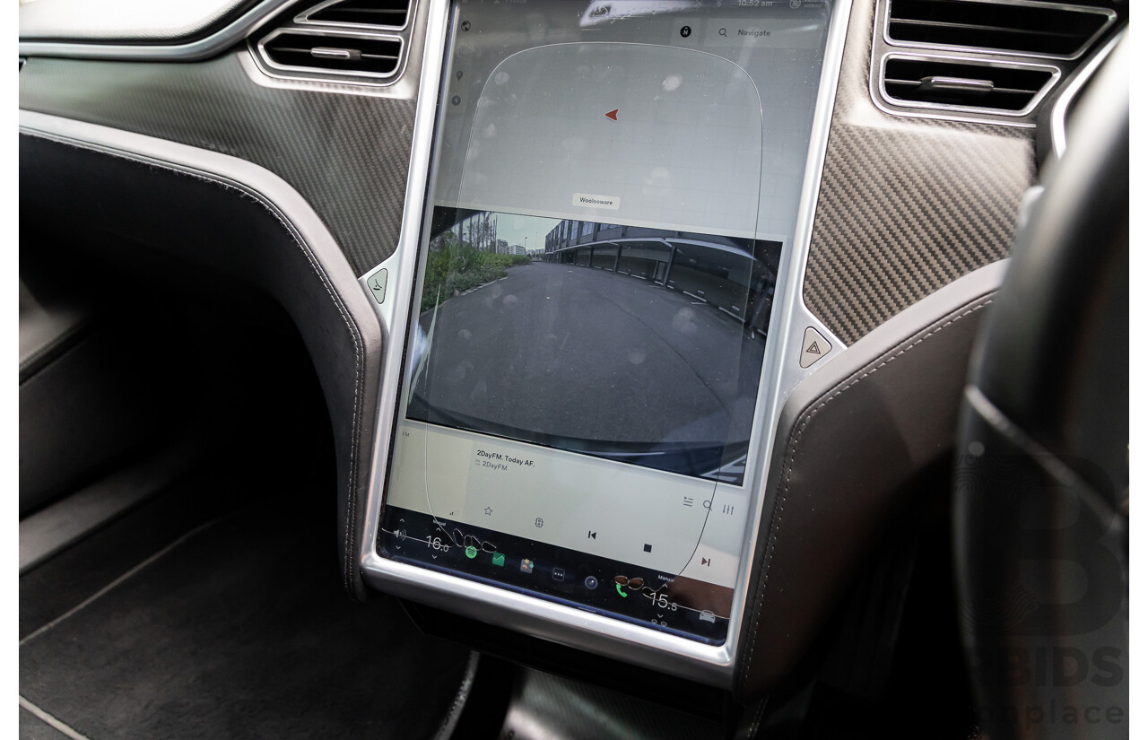 11/2014 Tesla Model S P85+ Performance Plus 4d Hatchback Black Dedicated Electric EV 310kw