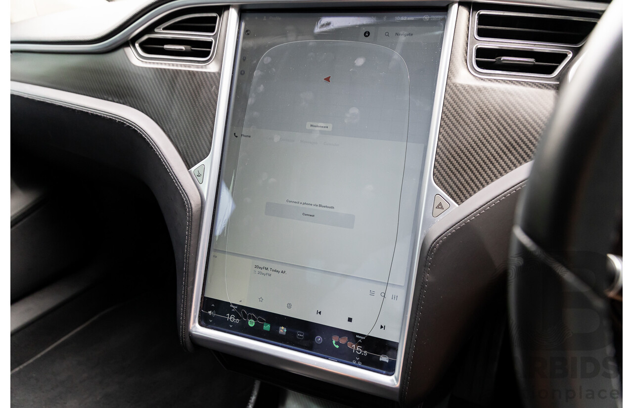 11/2014 Tesla Model S P85+ Performance Plus 4d Hatchback Black Dedicated Electric EV 310kw