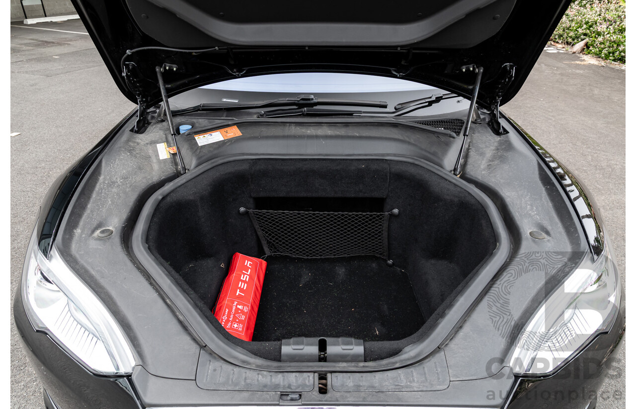 11/2014 Tesla Model S P85+ Performance Plus 4d Hatchback Black Dedicated Electric EV 310kw