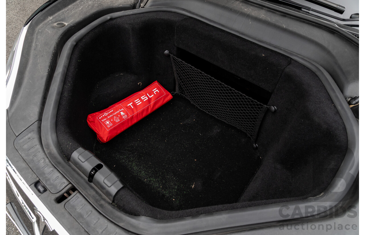 11/2014 Tesla Model S P85+ Performance Plus 4d Hatchback Black Dedicated Electric EV 310kw